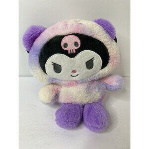 Kuromi Plush Tie Dye Purple Pink Hello Kitty Character Sanrio Stuffed Animal